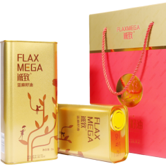 诚致亚麻籽油1L*2礼盒