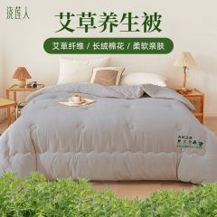 浇莲人艾草养生被（厚）