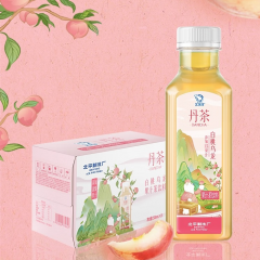 北冰洋×丹茶 白桃乌龙果汁茶饮料500ml*15瓶
