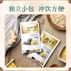谷乐乐 黑糖姜母五谷粉350g