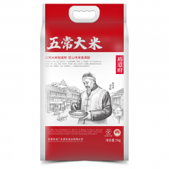 裕道府大米五常大米匠心系列双层袋真空装5kg