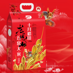 十月稻田龙凤山五常大米5kg 规格=5kg