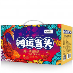 天地粮人之鸿运当头精品十二种杂粮礼盒4.2kg 规格=4.2kg/盒