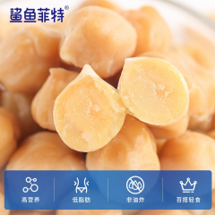 鲨鱼菲特鹰嘴豆低脂开袋即食代餐饱腹杂粮休闲小吃60g*10袋  规格=60g*10袋