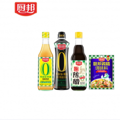 厨邦酱油调味零添加组合（4件组合）2.17kg